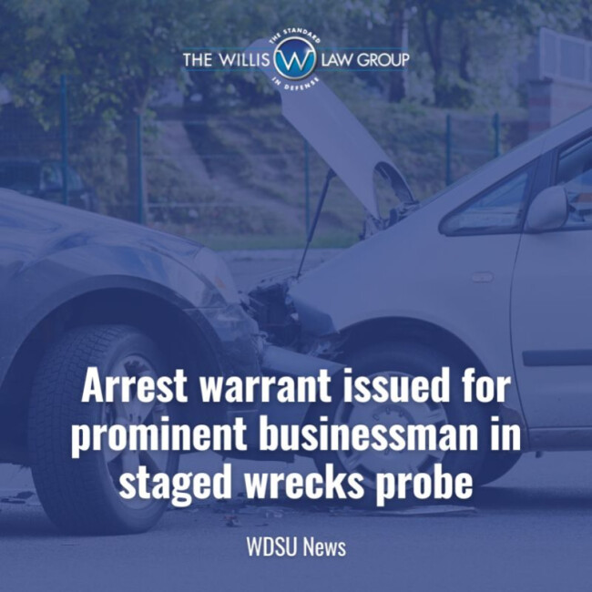 Arrest warrant issued for prominent businessman in staged wrecks probe Thumb